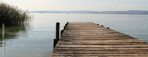 Принти на полотні wooden pier on the water