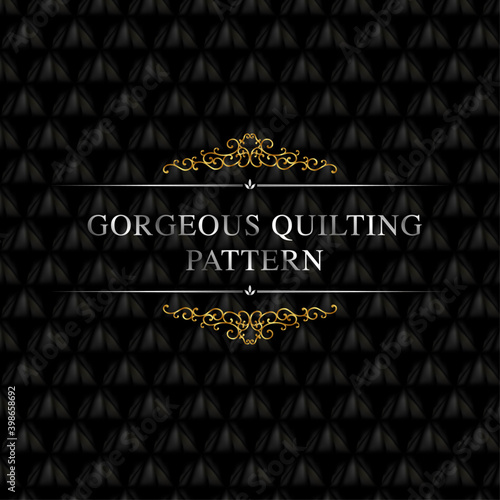 Gorgeous quilting Seamless pattern. For background.