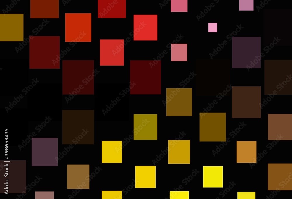 Dark Pink, Yellow vector layout with rectangles, squares. Dark Pink, Yellow vector layout with rectangles, squares.