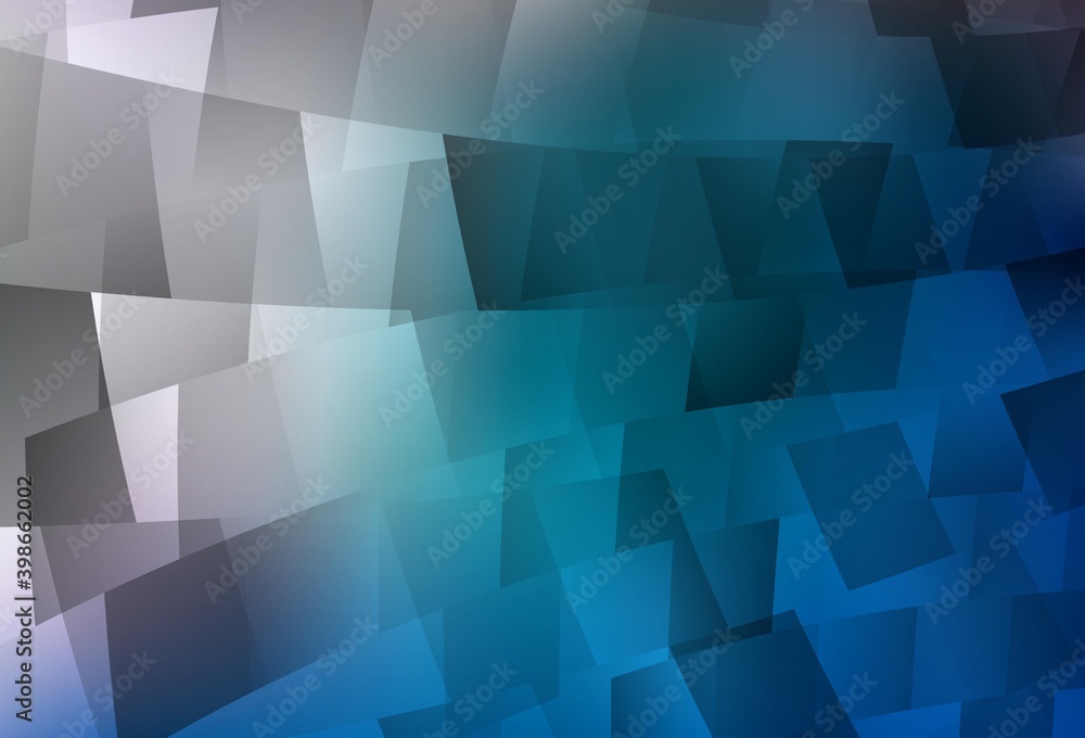 Light BLUE vector layout with lines, rectangles. Light BLUE vector layout with lines, rectangles.