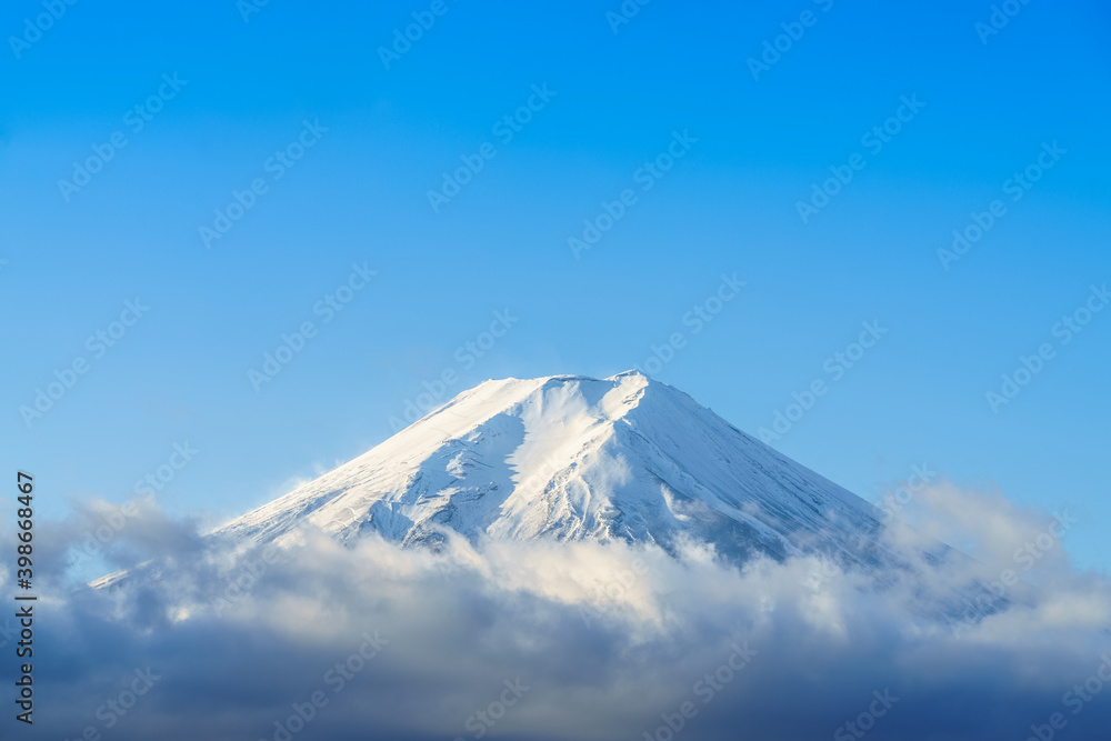 Mount Fuji,Fujisan located on Honshu Island the highest mountain in Japan