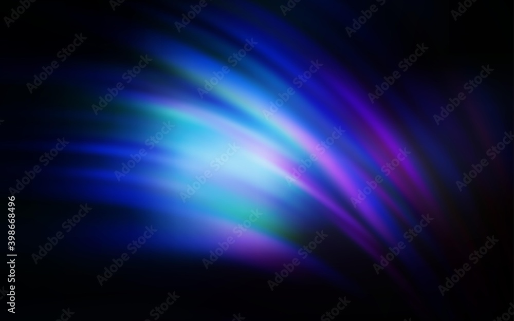 Fototapeta premium Dark Pink, Blue vector glossy abstract backdrop.