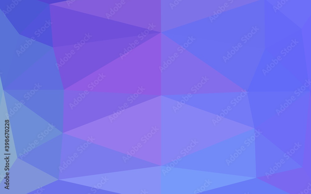 Obraz premium Light Multicolor, Rainbow vector low poly layout. Triangular geometric sample with gradient. Completely new template for your business design.