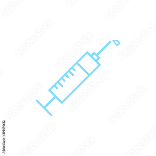 Symbol/ Icon - Spritze, Impfung