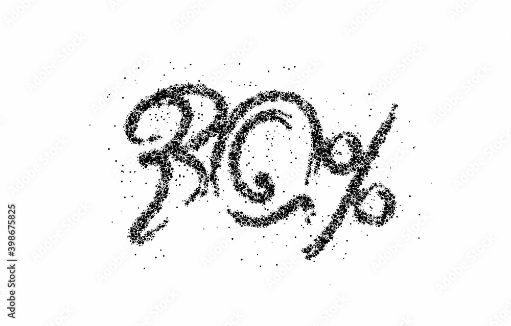 30% OFF Particle Sale Discount Banner. Discount offer price tag. Vector Modern Sticker Illustration. 30% OFF Particle Sale Discount Banner. Discount offer price tag. Vector Modern Sticker Illustration.