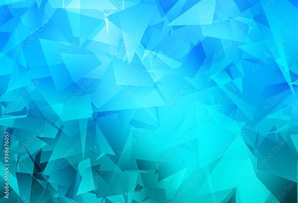 Light BLUE vector low poly texture. Light BLUE vector low poly texture.