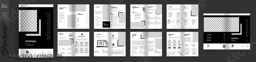 Minimal Company Brochure Design
