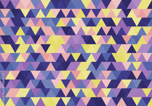 Abstract Pattern Triangle b...
