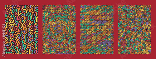 Vector abstract background bio diffusion. organic pattern texture