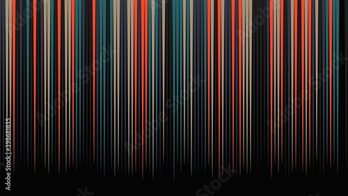 Multicolor Stripes seamless background vertical line. color