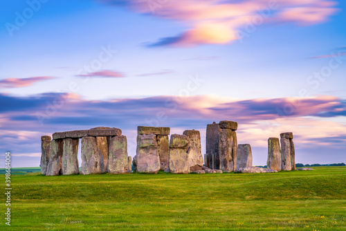 Obraz na płótnie Stonehenge at sunset in England
