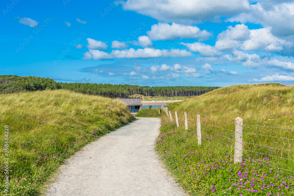 Ynys Llanddwyn island in North Wales 