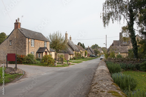 Houses in West Oxfordshire in Minster Lovell, Oxfordshire in the United Kingdom photo