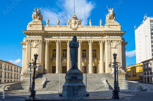 View of ALERJ building, the Tiradentes Palace - Rio de Janeiro, Brazil photo