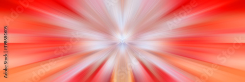 Flash of red light. Abstract design background. A graphical representation of a perspective.