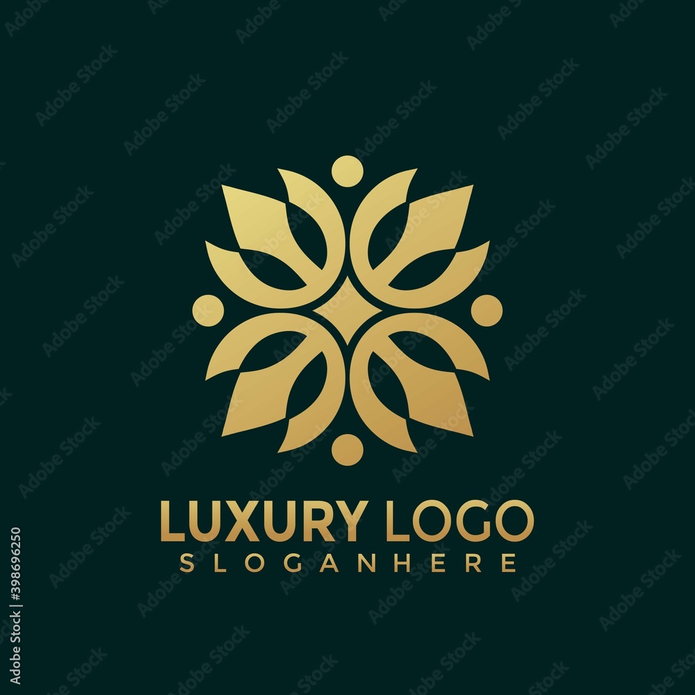 Minimalist Elegant Luxury logo, Golden fashion modern logos Design Vector Minimalist Elegant Luxury logo, Golden fashion modern logos Design Vector
