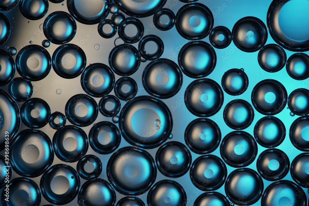 Abstract background, melted metallic shiny balls. Abstract background, melted metallic shiny balls.