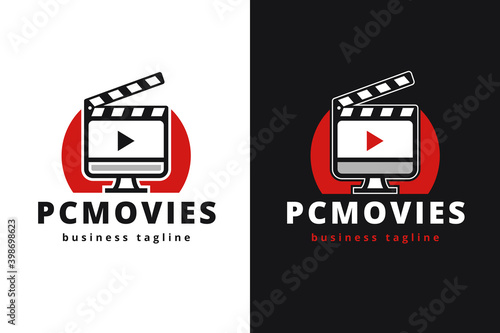 Computer Movie Logo Design