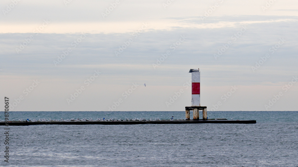 Holland Harbor South Breakwater Light