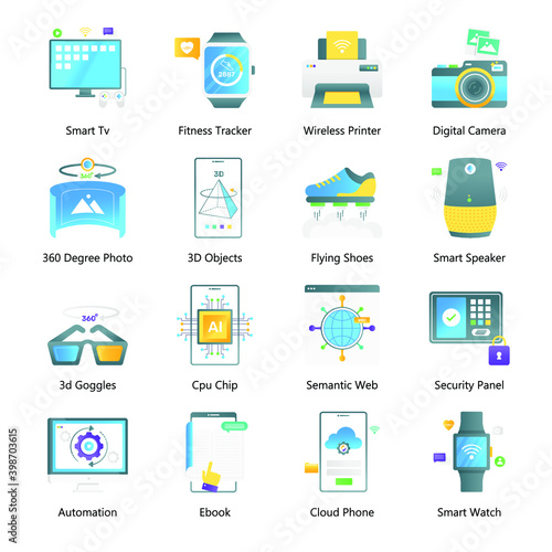 
Modern Artificial Intelligence Flat Gradient Vectors 
