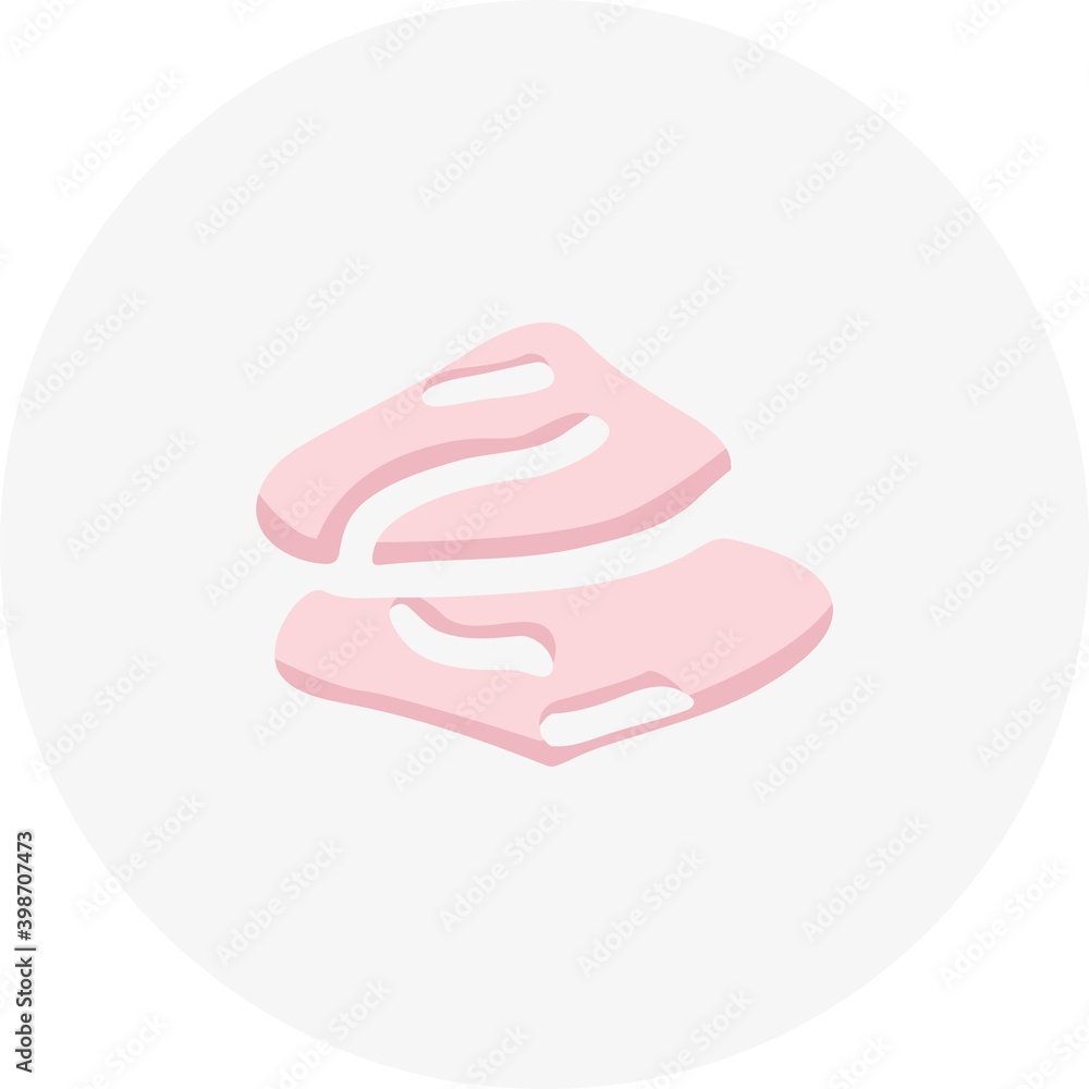 Hand-drawn marshmallow. Doodle style vector illustration. Design element for postcards, invitations or oher graphic and web design. Hand-drawn marshmallow. Doodle style vector illustration. Design element for postcards, invitations or oher graphic and web design.