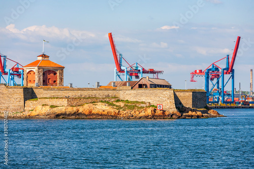 New Alvsborg fortress at the inlet to  Gothenburg in Sweden
