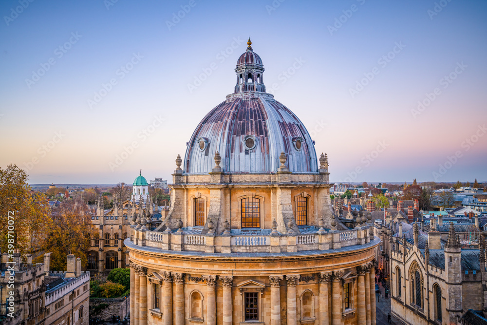Dome of science library in Oxford 