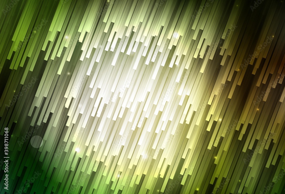 Dark Green, Yellow vector pattern with sharp lines. Dark Green, Yellow vector pattern with sharp lines.