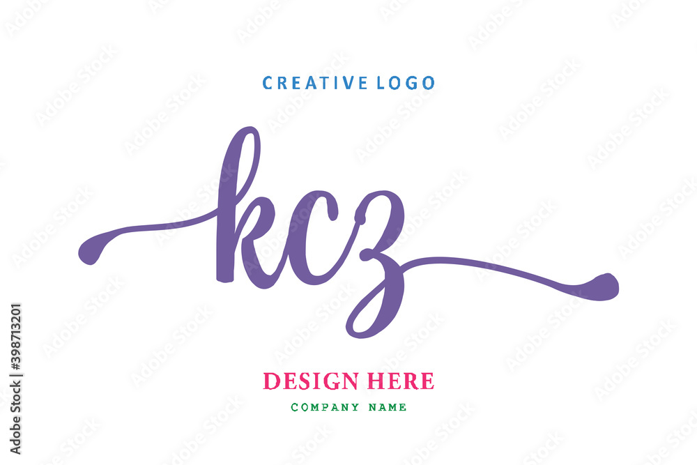 KCZ lettering logo is simple, easy to understand and authoritative KCZ lettering logo is simple, easy to understand and authoritative