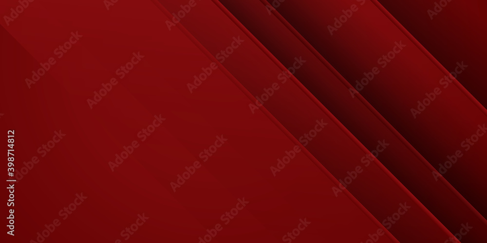 Red abstract vector design background. Vector illustration with modern look wallpaper and metal overlap layer Red abstract vector design background. Vector illustration with modern look wallpaper and metal overlap layer