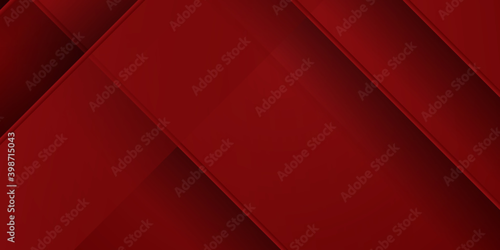 Obraz premium Abstract red maroon vector background with stripes