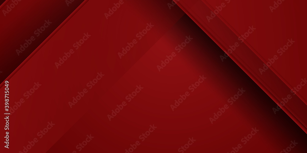 Obraz premium Abstract red maroon vector background with stripes