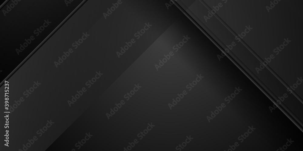 Abstract black background Gradient that looks modern
