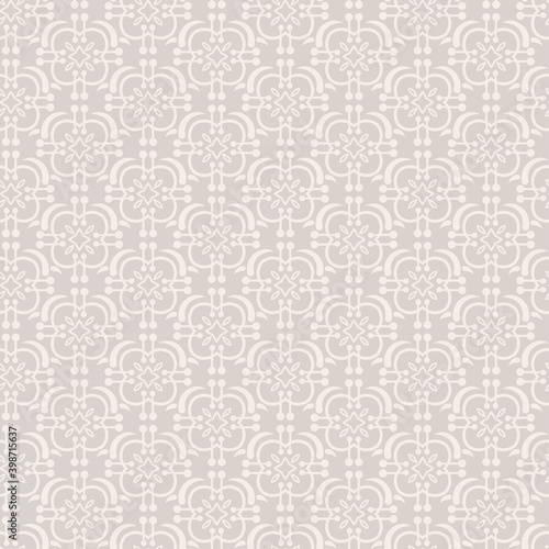 Stylish background pattern in vintage style. Gray colors. A sample design template for wallpaper, fabrics, rugs, books, postcards. Vector.