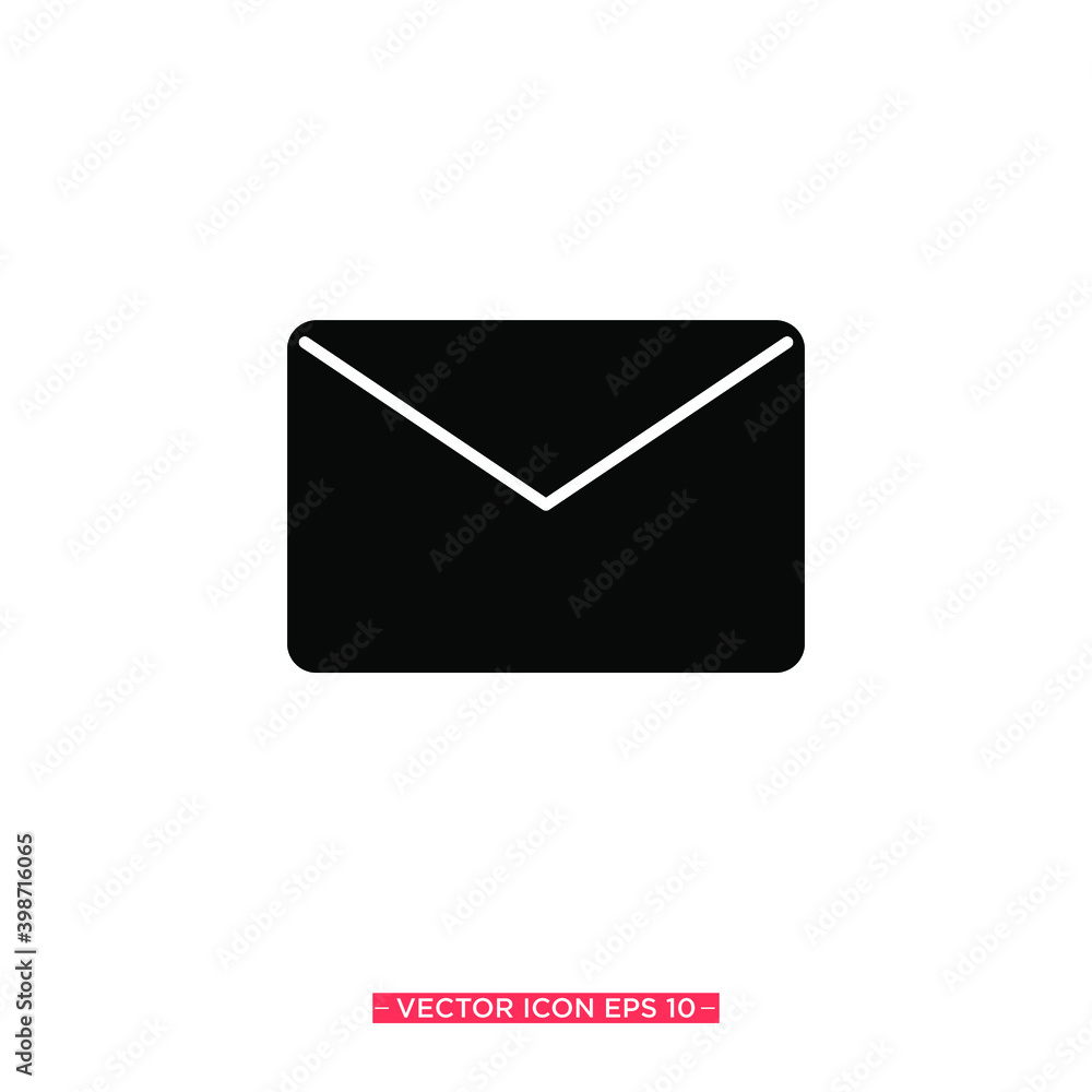 Mail Simple Icon Vector Illustration Mail Simple Icon Vector Illustration