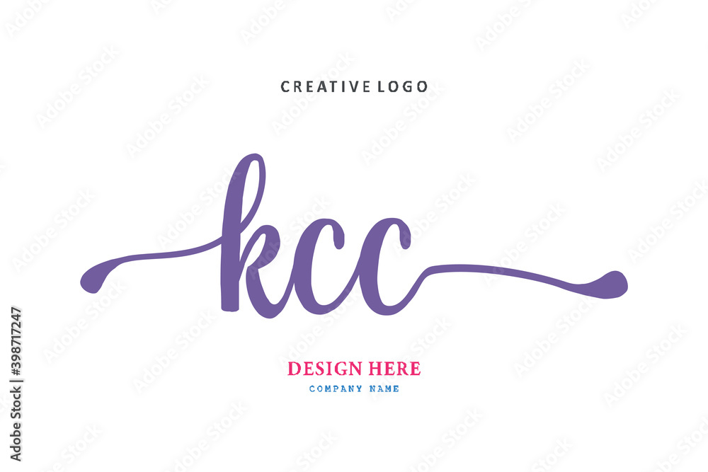 KCC lettering logo is simple, easy to understand and authoritative KCC lettering logo is simple, easy to understand and authoritative