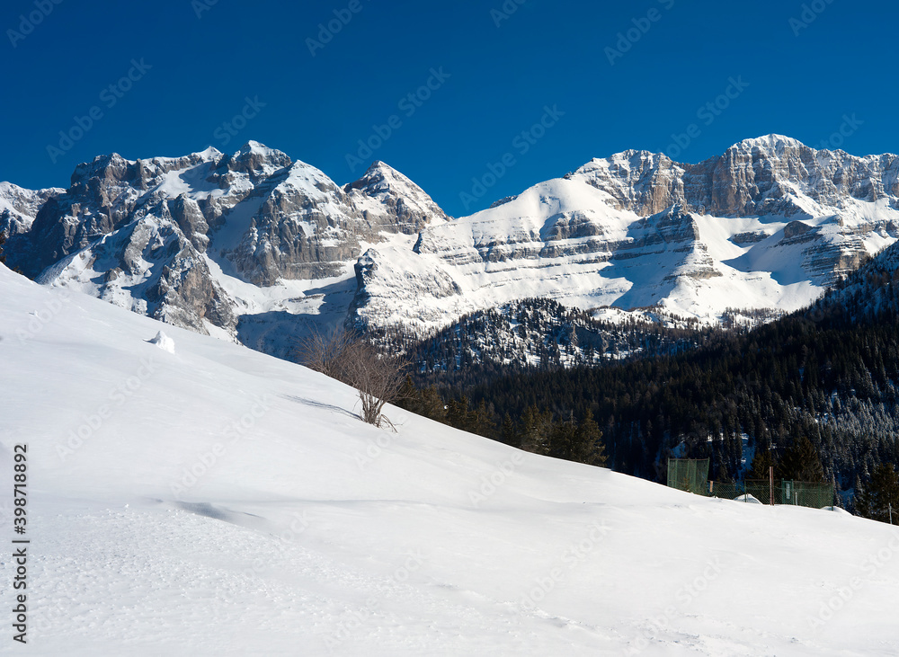 mountains near Madonna di Campiglio