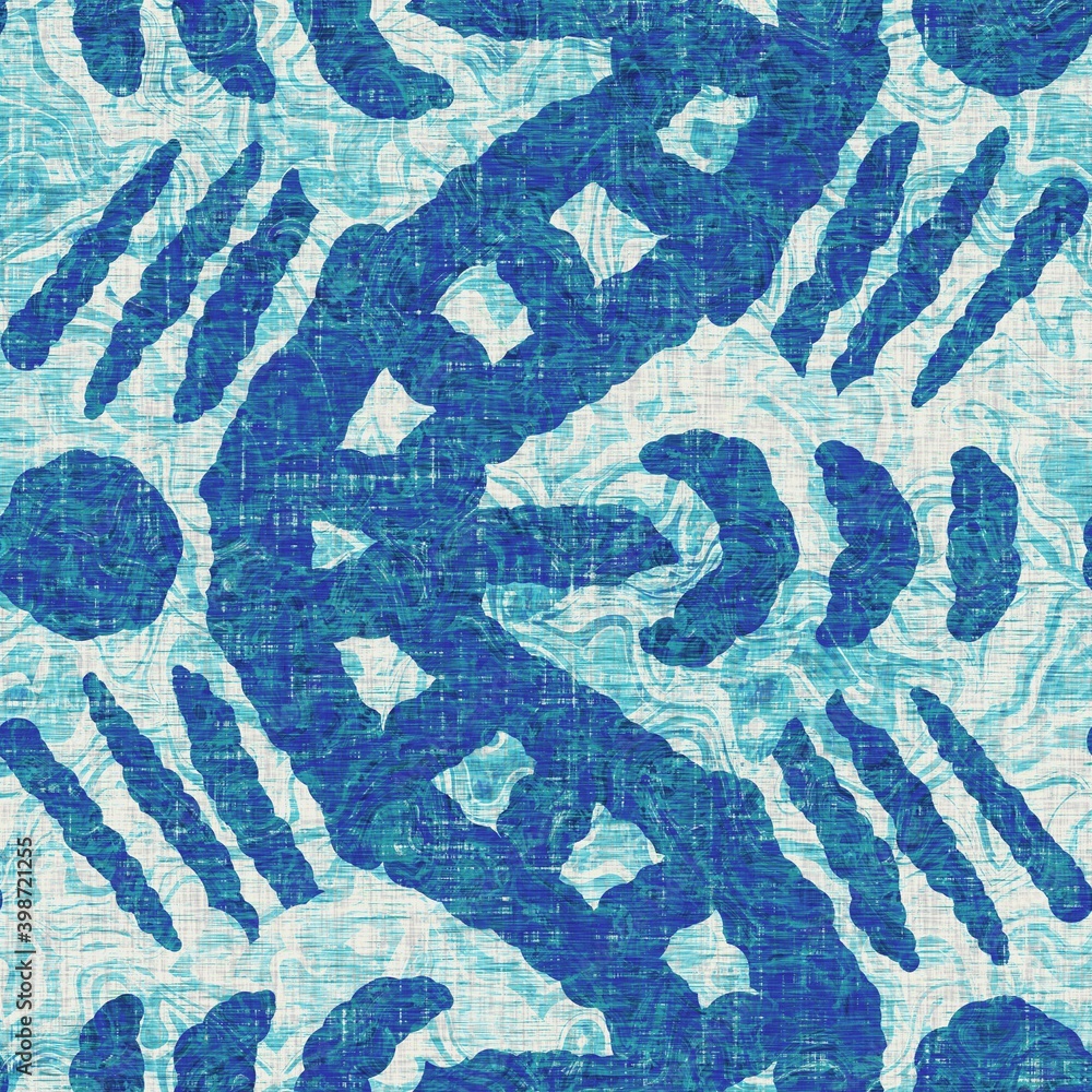 Teal blue abstract geo texture background. Summer coastal farmhouse living style home decor. Modern ocean sea geometric grunge material. Rustic worn turquoise dyed blur textile seamless pattern.
Teal blue abstract geo texture background. Summer coastal farmhouse living style home decor. Modern ocean sea geometric grunge material. Rustic worn turquoise dyed blur textile seamless pattern.