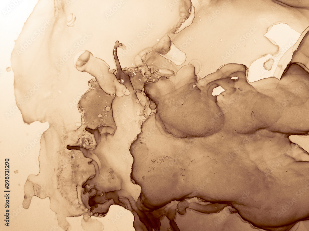 Abstract Mocha Pattern. Tawny Modern Texture. Abstract Mocha Pattern. Tawny Modern Texture.