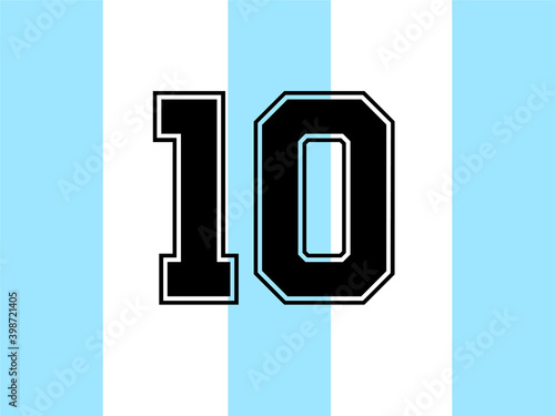 Fotografi Maradona D10S