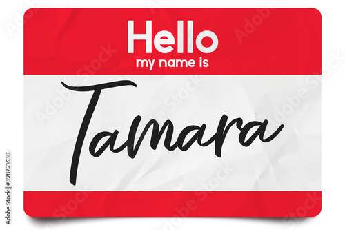 Hello my name is Tamara photo