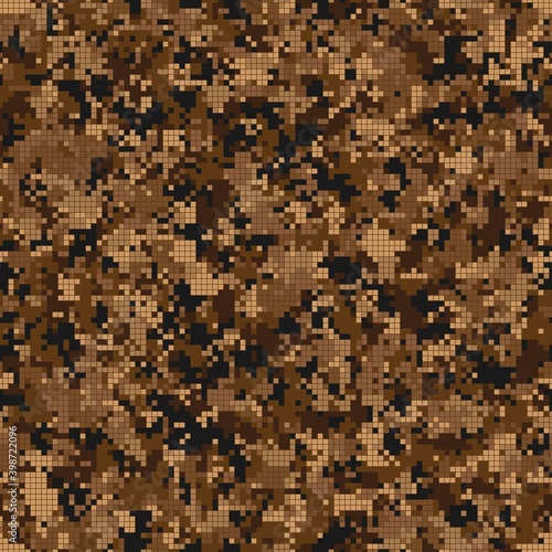 Texture military camouflage seamless pattern. Abstract army vector illustration