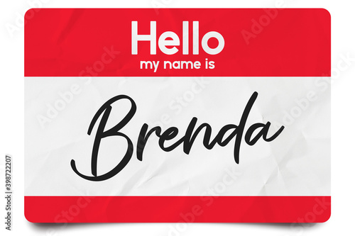 Hello my name is Brenda photo
