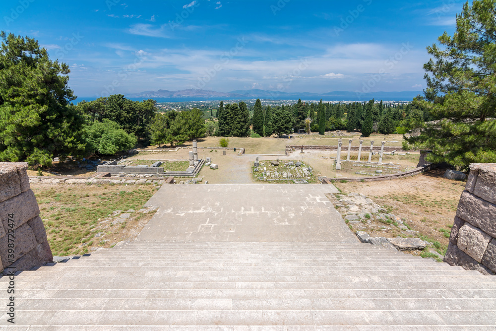 Asklepion archeological site in Kos Island Asklepion archeological site in Kos Island
