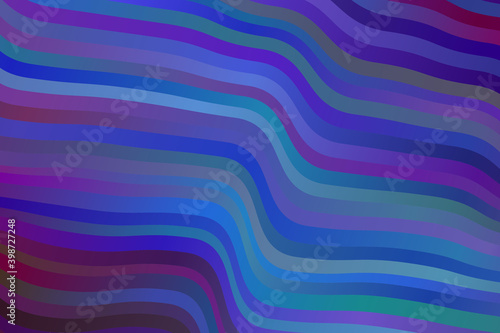 Gorgeous Blue and magenta waves abstract vector background.