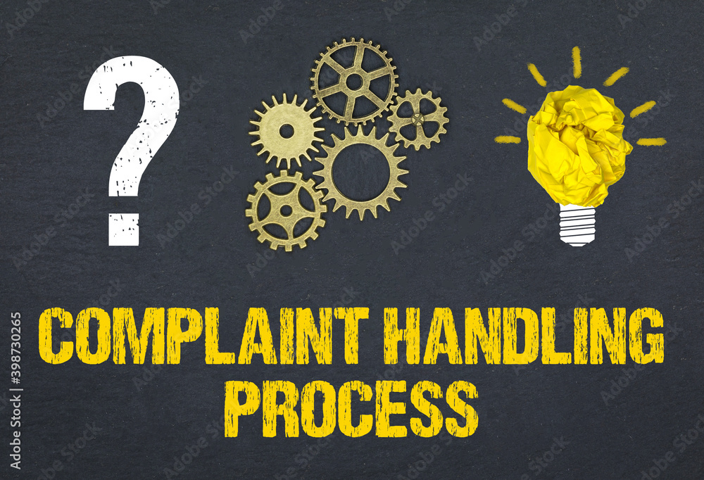 Obraz premium Complaint Handling Process