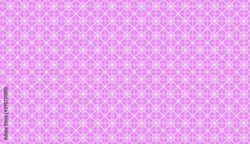 Abstract Geometric Pattern White Line Triangle Circle on Light Purple Background Wallpaper 