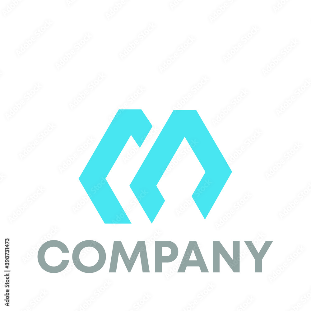 Fototapeta premium M logo 