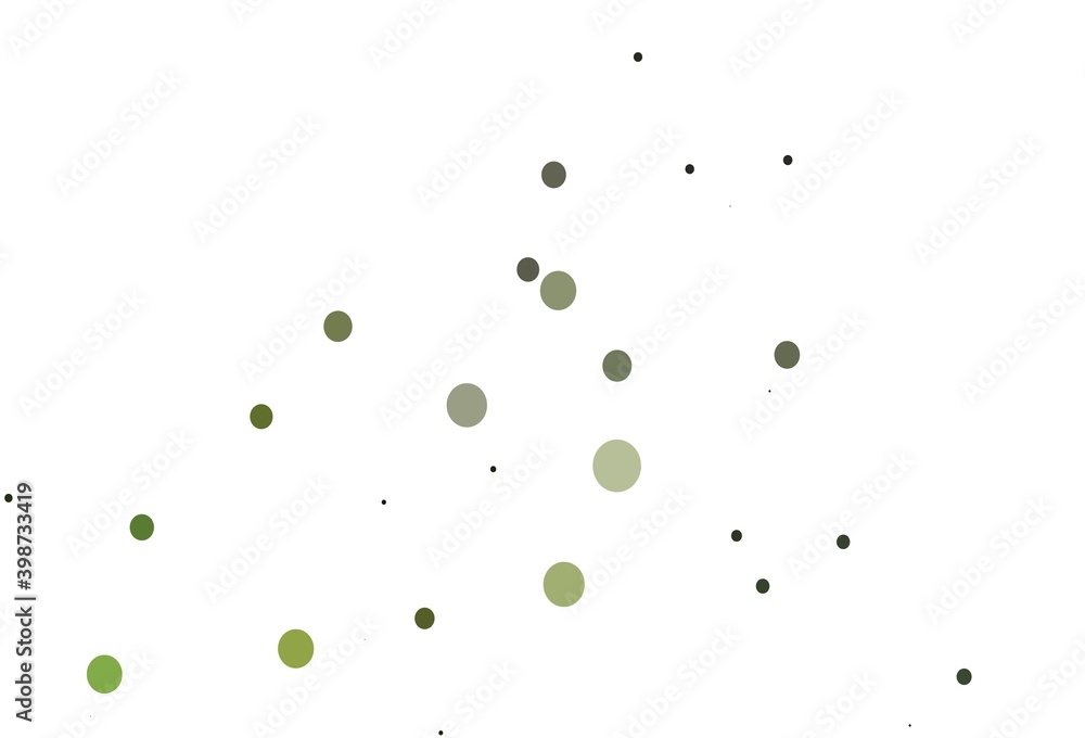 Light Black vector cover with spots. Light Black vector cover with spots.
