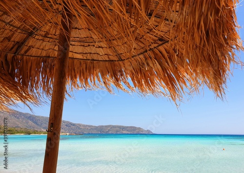 Fototapeta Naklejka Na Ścianę i Meble -  Elafonisi beach in Crete Island, Greece